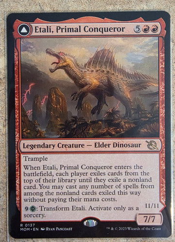 Etali primal conqueror march - conqueror,