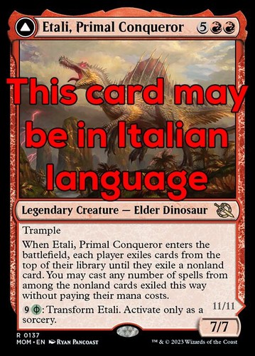 Mtg etali primal conqueror - primal,