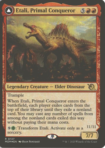 Mtg etali primal conqueror - mtg, etali,