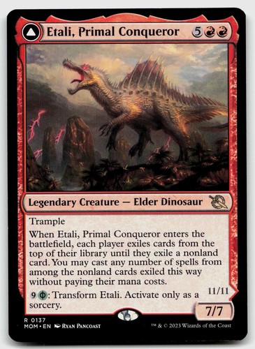Carte prerelease 137 etali - prerelease, #137