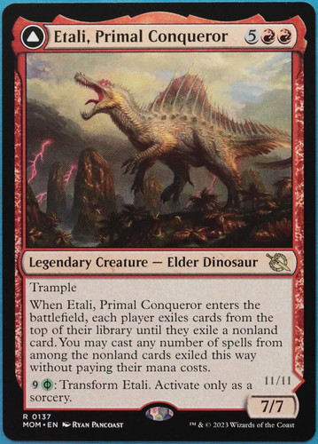 Etali primal conqueror - conqueror, march