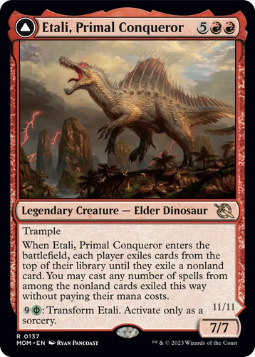 Etali primal conqueror march - conqueror,